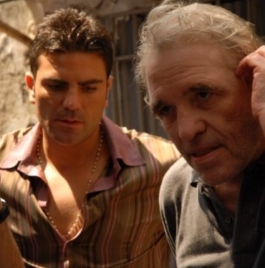 Salvatore Ruocco insieme ad Abel Ferrara sul set di Napoli Napoli Napoli