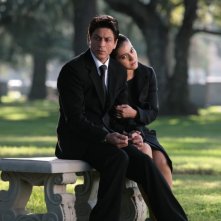 Shahrukh Khan e Kajol in una scena del film My Name Is Khan