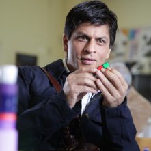 l'attore Shahrukh Khan nel film My Name Is Khan