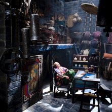 Una scena del film San qiang pai an jing qi di Zhang Yimou