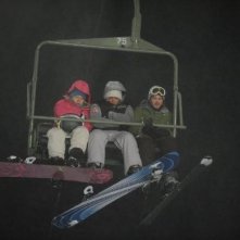 Emma Bell, Kevin Zegers e Shawn Ashmore, protagonisti in lotta per la vita nel film Frozen