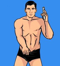 Una immagine promo del serial Archer