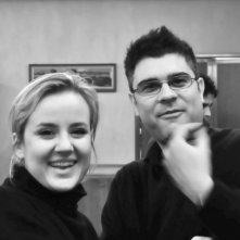 Elisa Di Eusanio con il filmaker Massimiliano Liotti