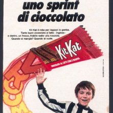 Il primo lavoro di Fabio Nova: testimonial per uno snack al cioccolato.