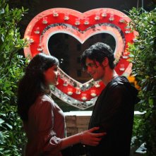 Michela Quattrociocche e Andrea Montovoli in una scena del film Scusa ma ti voglio sposare