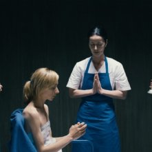 Sylvie Testud in una scena del film Lourdes