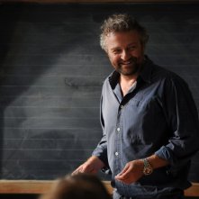 Giovanni Veronesi sul set del film Genitori & figli - Agitare bene prima dell'uso