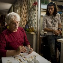 Michele Placido e Andrea Fachinetti in una scena del film Genitori & figli - Agitare bene prima dell'uso