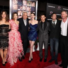 Una foto di gruppo alla premiere del film Valentine's Day, ad Hollywood, l'8 Febbraio 2010
