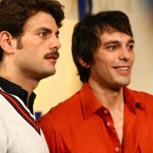 Fabio Ghidoni e Fabrizio Nevola in una scena della fiction Capri 3