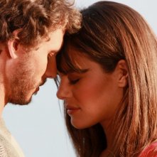 Gabriele Greco e Bianca Guaccero in una scena della fiction Capri 3