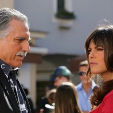 Lando Buzzanca e Bianca Guaccero in una scena della fiction Capri 3