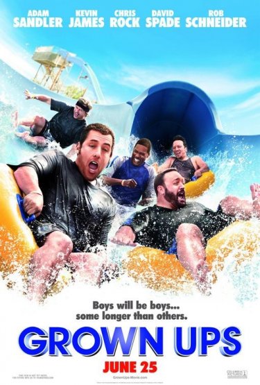 Locandina USA per Grown Ups