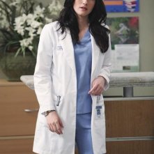 Chyler Leigh in una scena di State of Love and Trust dalla sesta stagione di Grey's Anatomy