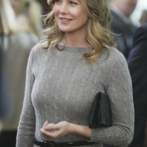 Ellen Pompeo in una scena di Valentine's Day Massacre dalla sesta stagione di Grey's Anatomy