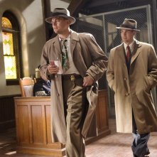 Leonardo DiCaprio e Mark Ruffalo in una sequenza di Shutter Island
