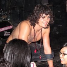 Orlando Bloom sul set del film Sympathy for Delicious (2009)