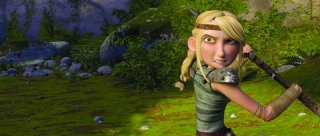Astrid in un'immagine del film Dragon Trainer