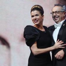 Berlino 2010: Anke Engelke con Dieter Kosslick