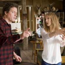 Hugh Grant e Sarah Jessica Parker in una scena della commedia Che fine hanno fatto i Morgan?