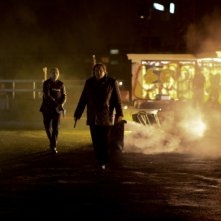 Gerard Depardieu in una suggestiva sequenza del film Diamond 13