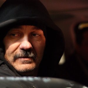 Olivier Marchal in un primo piano tratto dal film Diamond 13