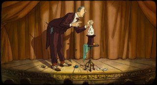 Una scena del film The Illusionist