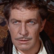 Vincent Price in una sequenza del film Il pozzo e il pendolo ( 1961 )