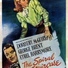 Locandina del film La scala a chiocciola ( 1946 )