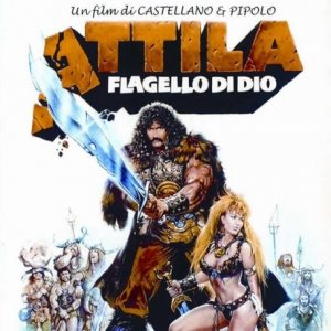 locandina italiana di Attila Flagello di Dio