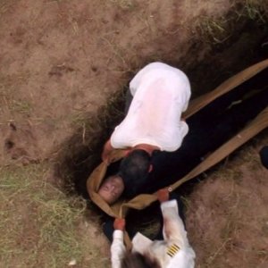 Terry O'Quinn in una scena tratta da The Substitute dalla sesta stagione di Lost