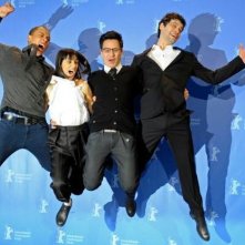 Berlinale 2010: Burhan Qurbani e il cast di Shahada.