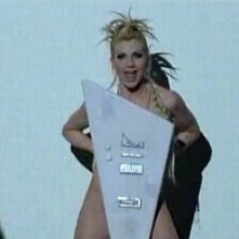 Sanremo 2010, ultima serata: Lorella Cuccarini.