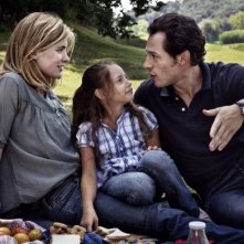 Sara Girolami con Stefano Accorsi e Vittoria Puccini in Baciami Ancora