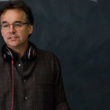 Il regista Chris Columbus sul set del film Percy Jackson e gli dei dell'Olimpo: Il ladro di fulmini