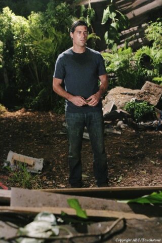 Matthew Fox nell'episodio Lighthouse di Lost