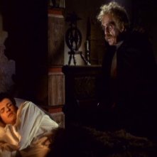 Boris Karloff e Mark Damon in una scena dell'episodio I Wurdalak del film I tre volti della paura