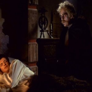 Boris Karloff e Mark Damon in una scena dell'episodio I Wurdalak del film I tre volti della paura