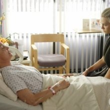 Jennie Garth ed  Ann Gillespie nell'episodio To Thine Own Self Be True di 90210