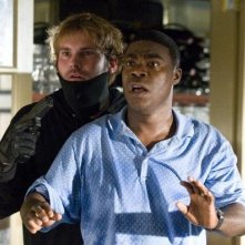 Tracy Morgan e Seann William Scott in una divertente scena di Cop Out