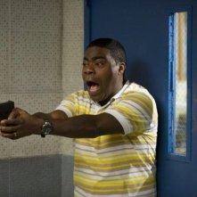 Tracy Morgan in una scena della commedia Cop Out