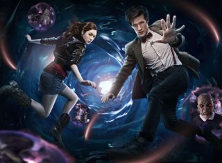 Doctor Who: una prima immagine promozionale della stagione 5 con Matt Smith e la nuova compagna Karen Gillan