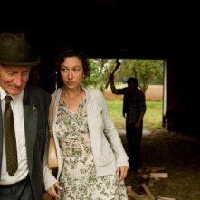 Johannes Thanheiser, Ursula Strauss e Johannes Krisch in una scena del film Revanche