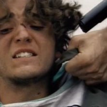 Giovanbattista Torregrossa in una sequenza di Squadra Antimafia (TAODUE FILM)