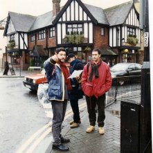 Il regista Federico Greco sul set del film Stanley and us