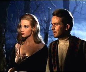 Massimo Righi e Susy Andersen in una scena dell'episodio I Wurdalak del film I tre volti della paura