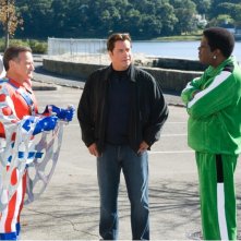 Robin Williams, John Travolta e Bernie Mac in una scena della commedia Daddy Sitter