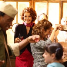 Sophia Loren in una scena della fiction La mia casa è piena di specchi