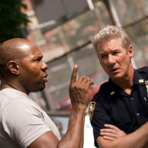 Antoine Fuqua e Richard Gere sul set del film Brooklyn's Finest