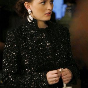 Blair (Leighton Meester) in una scena dell'episodio The Hurt Locket di Gossip Girl